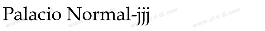 Palacio Normal字体转换